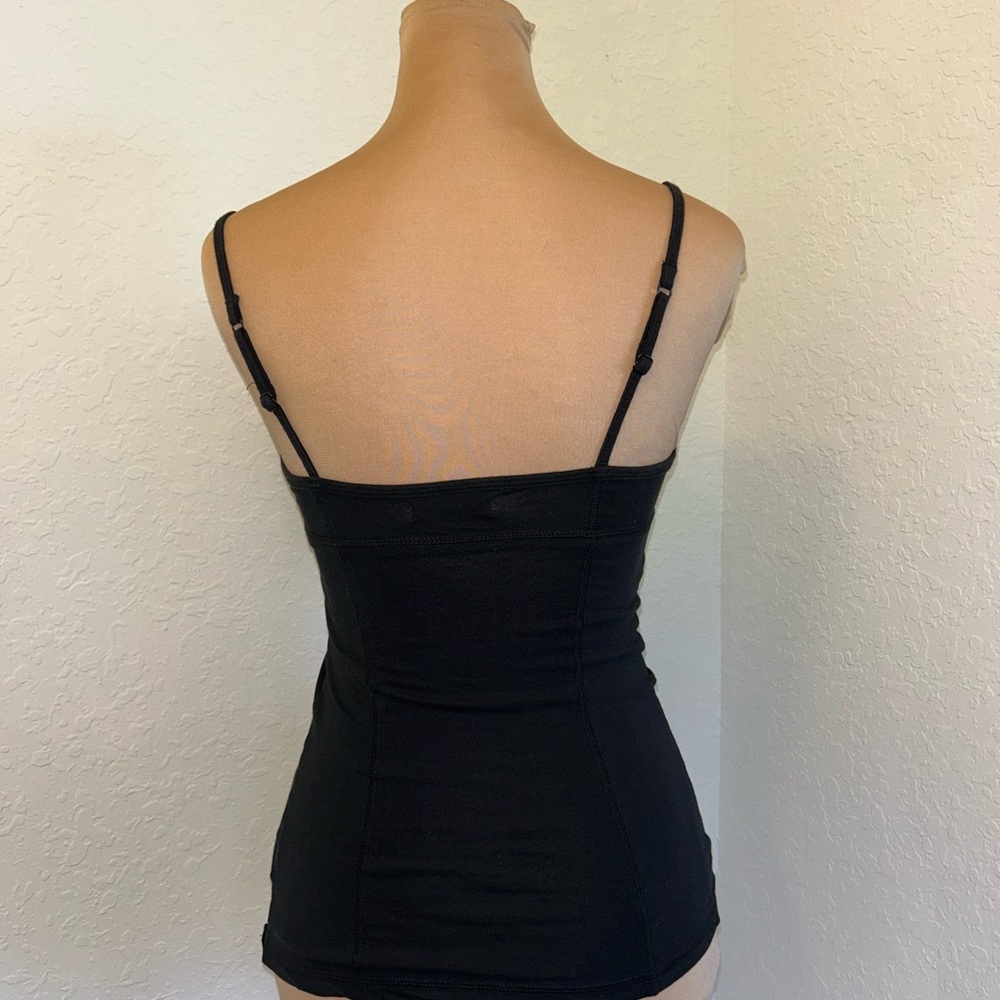 Garage black cotton corset tank - Picture 2 of 2